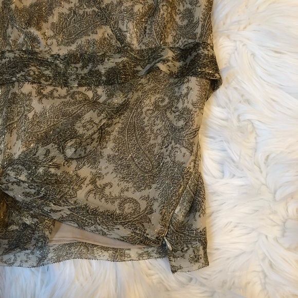 Context lurex waist wrap top - Picture 4 of 5